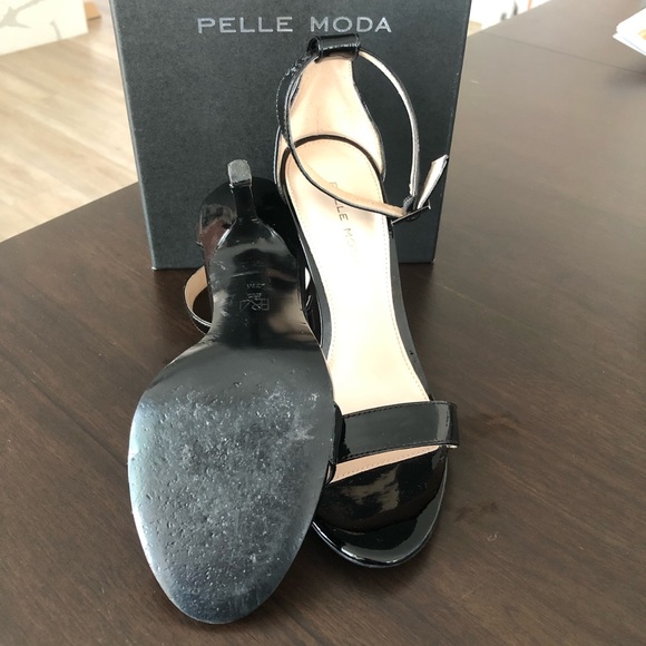 Pelle Moda Patent Leather Black Size 7 - Picture 4 of 6